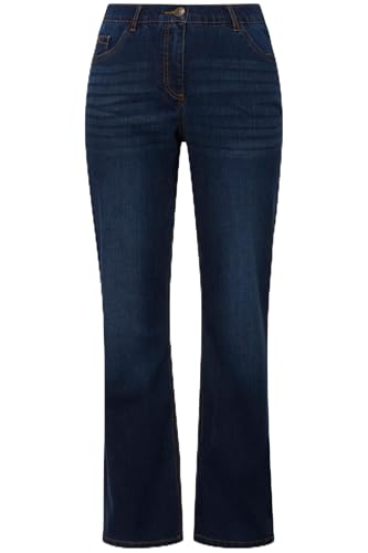 Ulla Popken Damen Straight-Jeans Hose, Blau (Bleached 92), W53 / L34 Ulla Popken Damen Straight-Jeans Hose, Blau (Bleached 92), W53 / L34 von Ulla Popken