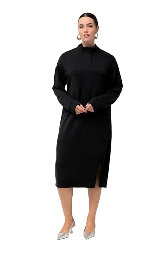 Ulla Popken, Damen, große Größen, Sweatkleid mit Stehkragen von Ulla Popken