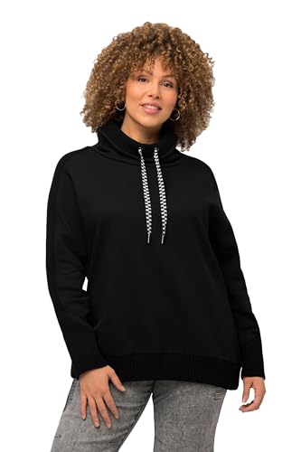 Ulla Popken, Damen, große Größen, Sweatshirt mit Rippendetails von Ulla Popken