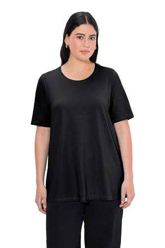 Ulla Popken, Damen, große Größen, T-Shirt, A-Linie, Rundhalsausschnitt, Halbarm Ulla Popken, Damen, große Größen, T-Shirt, A-Linie, Rundhalsausschnitt, Halbarm von Ulla Popken