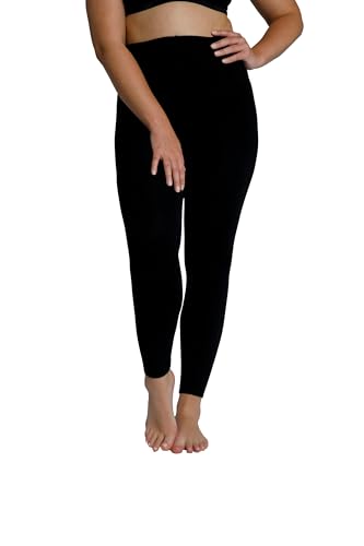 Ulla Popken Damen Thermo, Flauschiges Futter Strumpfleggings, schwarz, 46-48 von Ulla Popken