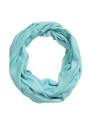 Ulla Popken, angenehm weich, Rundschal Loop, mintgrün, Einheitsgröße von Ulla Popken