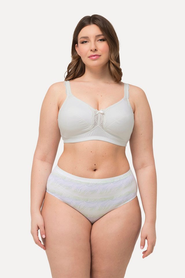 Ulla Popken Soft-BH Soft-BH Spitzendetail ohne Bügel Cup C - E von Ulla Popken