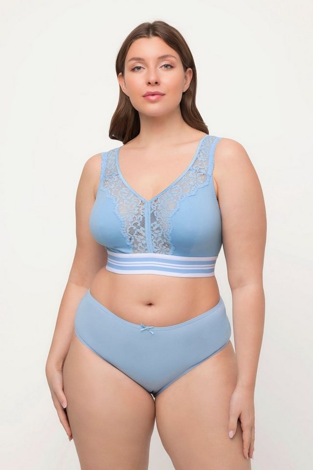 Ulla Popken Bügelloser BH Minimizer-Bralette Spitze ohne Bügel Ulla Popken Bügelloser BH Minimizer-Bralette Spitze ohne Bügel von Ulla Popken