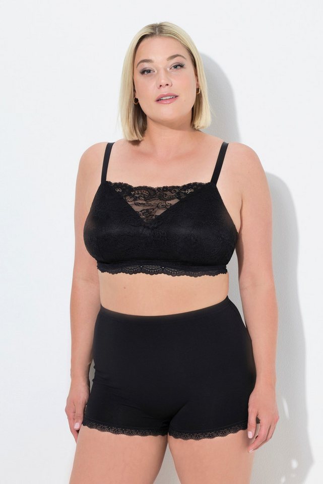 Ulla Popken Soft-BH Bralette Softcups Spitze ohne Bügel Cup B - E von Ulla Popken