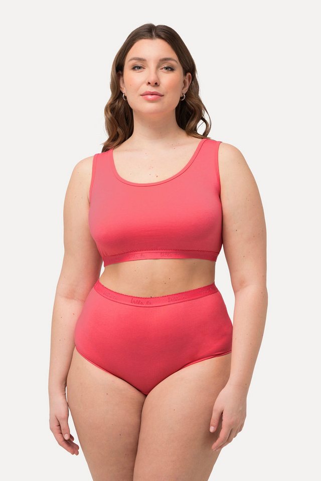 Ulla Popken Bustier Bustier Schlupfform einfarbig ohne Bügel von Ulla Popken