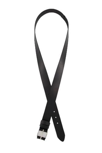 Ulla Popken Damen, Leder Gürtel, schwarz, 95 von Ulla Popken