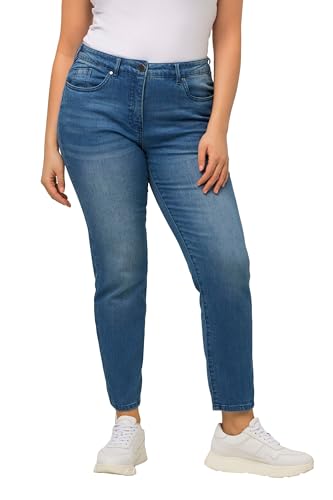 Ulla Popken Damen, Sarah Jeans, Blue Denim, 45W / 32L von Ulla Popken