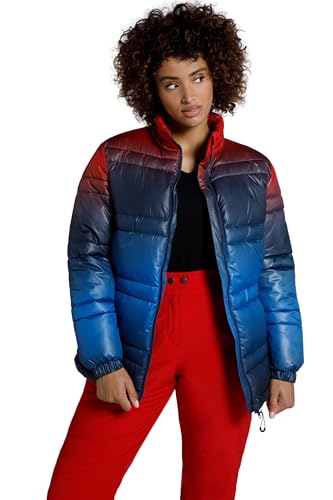 Ulla Popken Damen 798129 Jacke, Riot Red, 54-56 von Ulla Popken