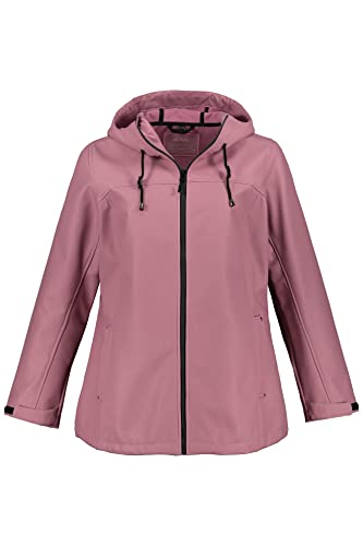 Ulla Popken Damen 800035 Jacke, Strawberry Mauve, 46-48 von Ulla Popken