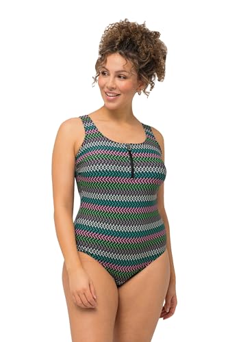 Ulla Popken Damen Alice, Reißverschluss, Korb 828518 Badeanzug, Schwarz, 116 Ulla Popken Damen Alice, Reißverschluss, Korb 828518 Badeanzug, Schwarz, 116 von Ulla Popken