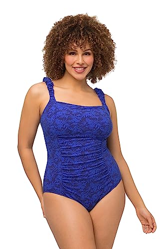 Ulla Popken Damen Badeanzug, violettblau, 42 Ulla Popken Damen Badeanzug, violettblau, 42 von Ulla Popken