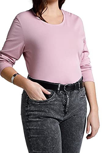 Ulla Popken Damen Basic, schmal Gürtel, schwarz, 135 von Ulla Popken