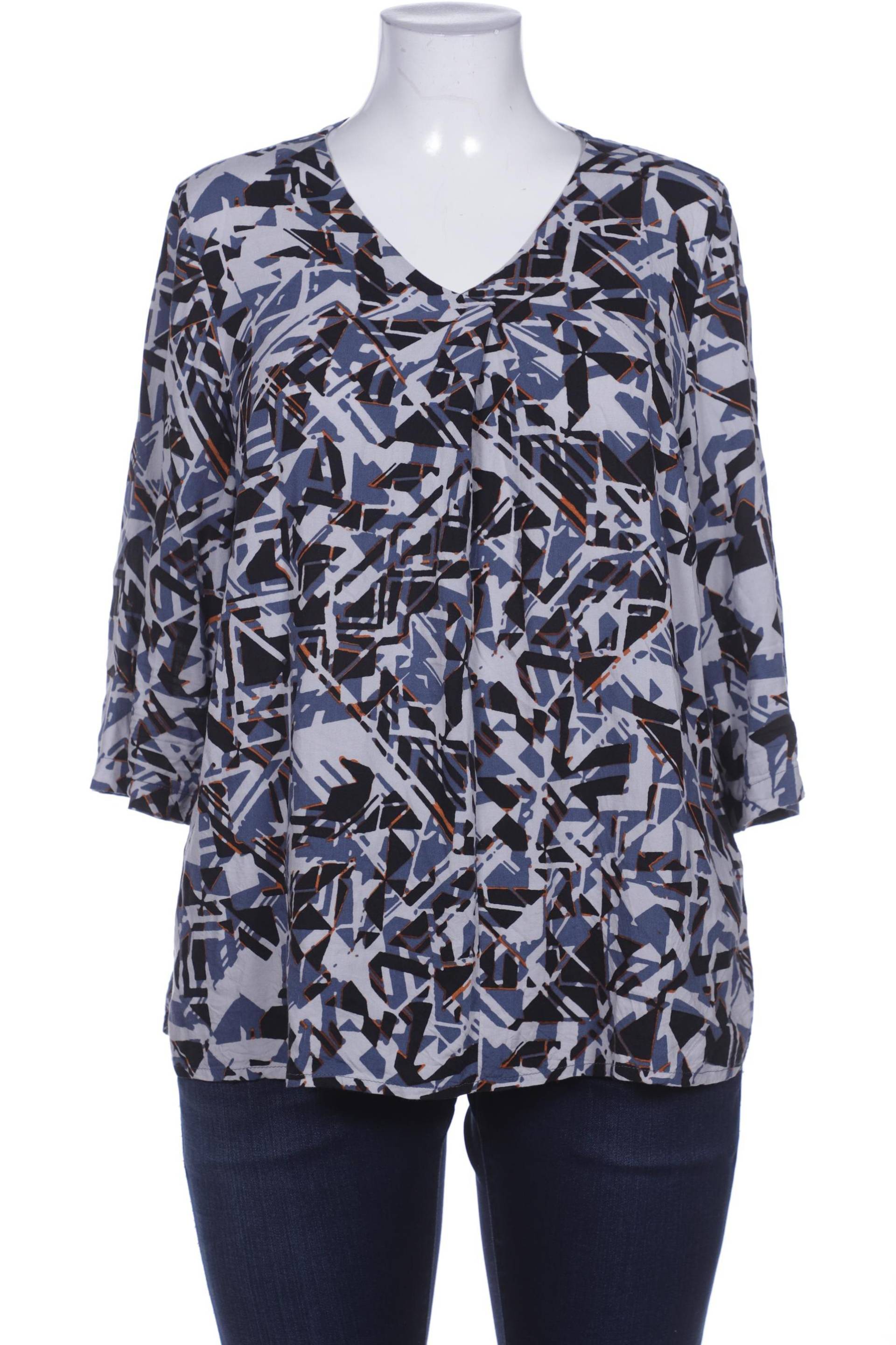 Ulla Popken Damen Bluse, blau von Ulla Popken