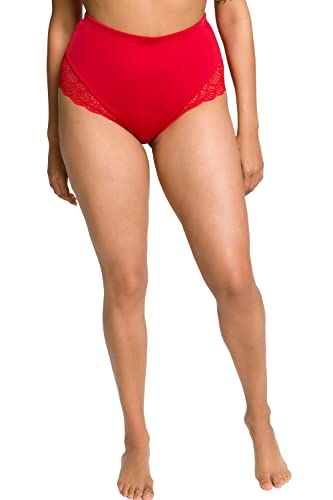 Ulla Popken Damen Bodice Briefs Lace Unterw sche, Salsa, 62-64 EU von Ulla Popken