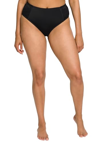 Ulla Popken Damen Bodyforming-Miederhose, Midi Shapewear-Unterhose, Schneeweiß, 50-52 EU von Ulla Popken