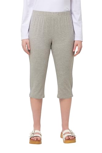 Ulla Popken Damen Capri-Leggings 747170 Hose, Schwarz, 32W / 32L EU Ulla Popken Damen Capri-Leggings 747170 Hose, Schwarz, 32W / 32L EU von Ulla Popken