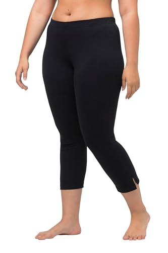 Ulla Popken Damen Caprihose Hose, Marine, 32W / 32L EU von Ulla Popken
