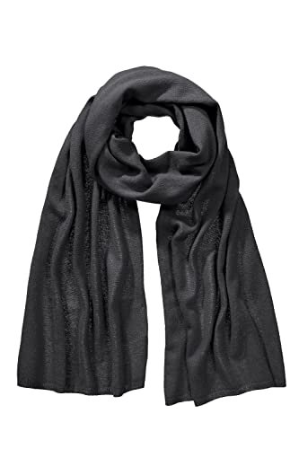 Ulla Popken Damen Cashmere Blended Scarf Schal, schwarz, One Size von Ulla Popken