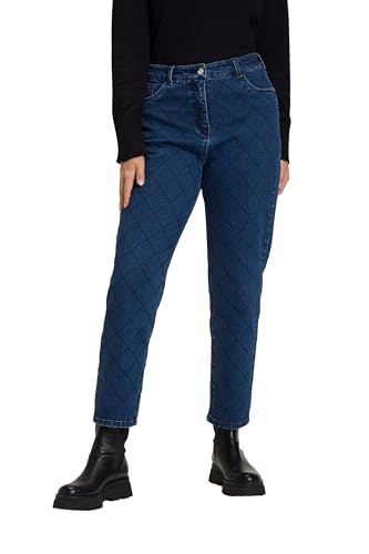 Ulla Popken Damen Denim Jeans, Blau, 46 Große Größen EU von Ulla Popken