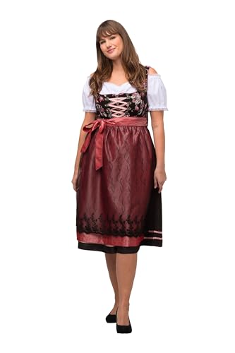 Ulla Popken Damen Dirndl Clara Schwarz Kleid, 58 von Ulla Popken