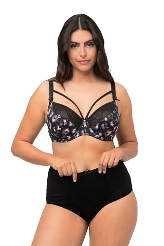 Ulla Popken Damen Dummy BH, schwarz, 44 von Ulla Popken