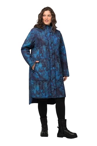 Ulla Popken Damen Funktionsjacke, 2in1 Steppjacke, wasserabweisend Jacken, Petrol, 50-52 von Ulla Popken