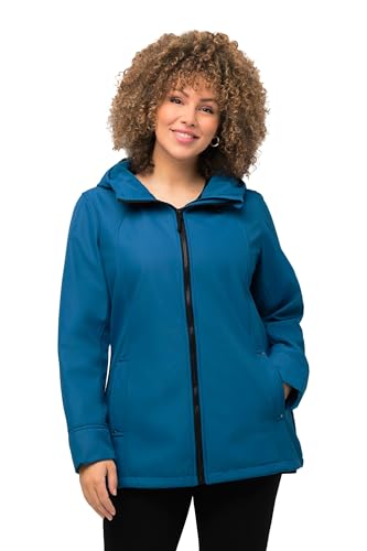 Ulla Popken, Damen, große Größen, HYPRAR Softshelljacke, wasserabweisend, Fleecefutter von Ulla Popken