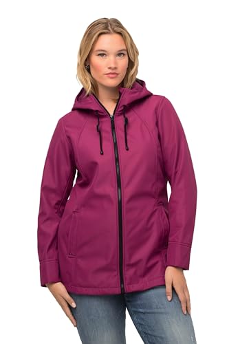 Ulla Popken, Damen, große Größen, HYPRAR Softshelljacke, wasserabweisend, Fleecefutter von Ulla Popken