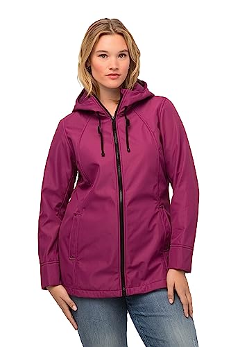 Ulla Popken, Damen, große Größen, HYPRAR Softshelljacke, wasserabweisend, Fleecefutter von Ulla Popken