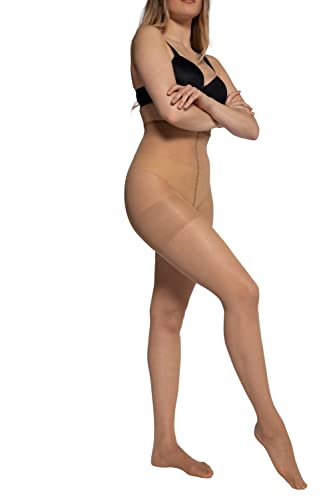 Ulla Popken Damen große Größen Übergrößen Plus Size Strumpfhose, 20 den, Xceptionelle-Qualität teint von Ulla Popken