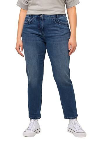 Ulla Popken Damen Hose, Sarah Jeans, Blue Denim, 42W / 32L von Ulla Popken