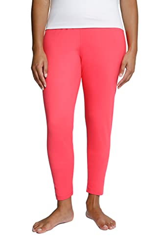 Ulla Popken Damen Hosen Leggings, Carnation, 36W / 32L von Ulla Popken