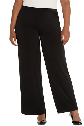 Ulla Popken Damen Jerseyhose Hosen, Schwarz 1, 61W / 30L Ulla Popken Damen Jerseyhose Hosen, Schwarz 1, 61W / 30L von Ulla Popken