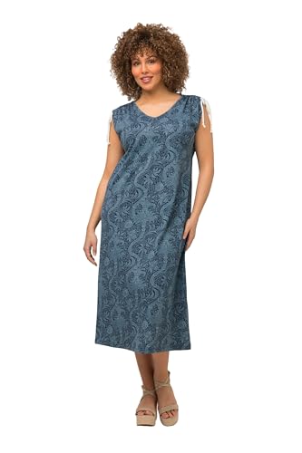 Ulla Popken Damen Jerseykleid Kleid, dunkelkürbis, 46-48 von Ulla Popken