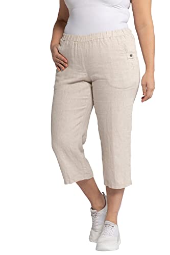 Ulla Popken, Damen, große Größen, 7/8-Leinenhose von Ulla Popken