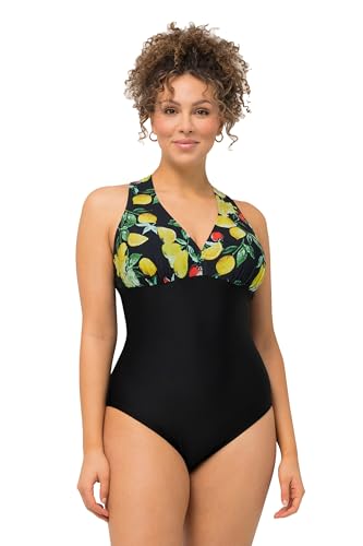 Ulla Popken Damen Laura, Makramee, Zitronenbeeren 826545 Badeanzug, Schwarz, 128 Ulla Popken Damen Laura, Makramee, Zitronenbeeren 826545 Badeanzug, Schwarz, 128 von Ulla Popken