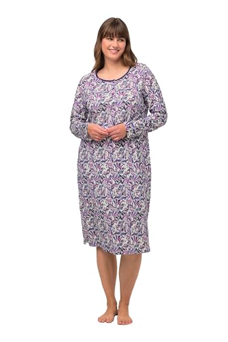 Ulla Popken Damen Nightgown, Violet Wonder Nachthemd, cremeweiß, 46-48 von Ulla Popken