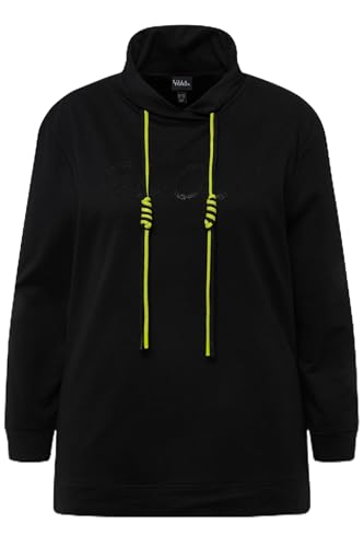 Ulla Popken Damen Print Sweatshirt, Schwarz, 42-44 Ulla Popken Damen Print Sweatshirt, Schwarz, 42-44 von Ulla Popken