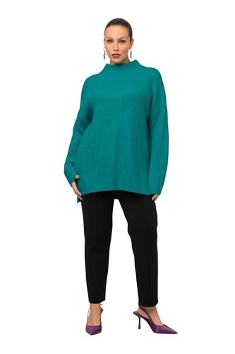 Ulla Popken Damen Rollkragen Pullover, violett, 46-48 von Ulla Popken