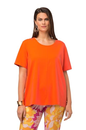 Ulla Popken Damen Rückenausschnitt T-Shirt, Clementine, 42-44 von Ulla Popken