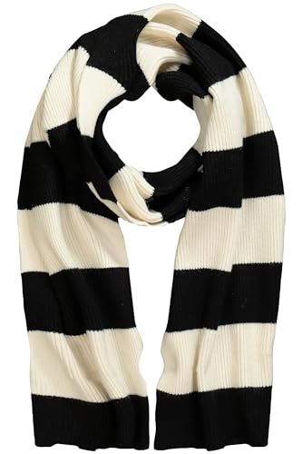 Ulla Popken Damen Scarf Stripes Scharf, Offwhite, Einheitsgröße von Ulla Popken