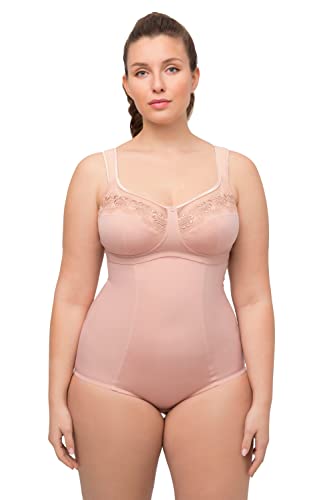 Ulla Popken Damen Shaping Bodyforming-Body, Champagner, 115C von Ulla Popken