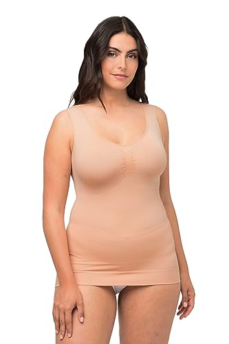 Ulla Popken Damen Shaping Top, schwarz, 58-60 von Ulla Popken