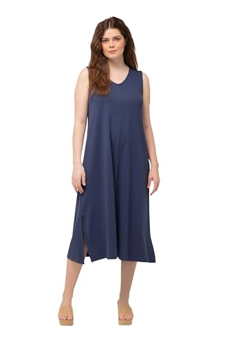 Ulla Popken Damen Sleeves Interlock Dress 829148 Kleid, Blau, 16-44 Ulla Popken Damen Sleeves Interlock Dress 829148 Kleid, Blau, 16-44 von Ulla Popken