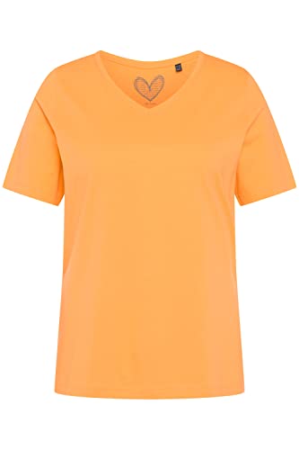 Ulla Popken, Damen, große Größen, T-Shirt, V-Ausschnitt, Halbarm von Ulla Popken