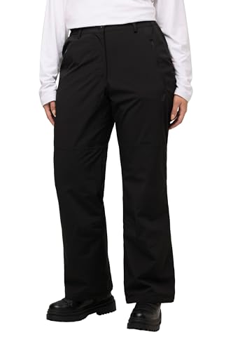 Ulla Popken Damen Thermo-Funktionshose, wasserdicht Hosen, schwarz, 32W x 32L von Ulla Popken