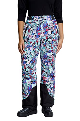 Ulla Popken, Damen, große Größen, Skihose flowerpower von Ulla Popken