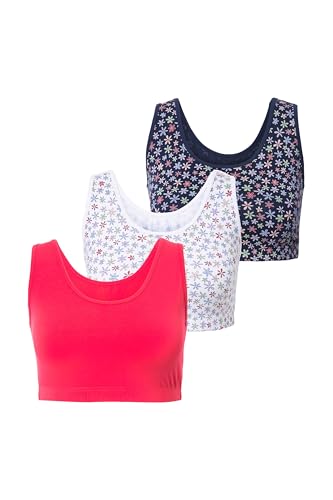 Ulla Popken Damen große Größen Übergrößen Plus Size 3pcs, Bustier, Blossom Contest von Ulla Popken