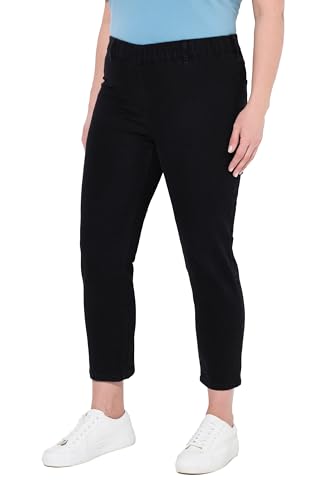 Ulla Popken Damen große Größen Übergrößen Plus Size 7/8-Jeggings Sienna, Elastikbund, schmales Bein von Ulla Popken